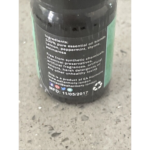 AromaCare Therapeutic Grade DETOX 10mL Essential Oil Blend NEW lemon, peppermint - Picture 3 of 5